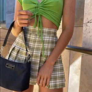 Lona Mini Skirt Green Multi
